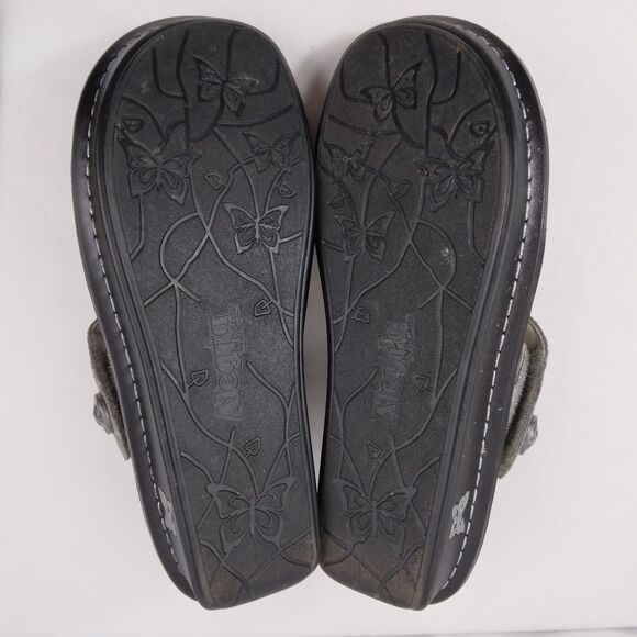 Alegria Vienna Smoke VIE-123 Sandal Slingback Shoes Leather Womens 39 US 9 - Picture 10 of 11